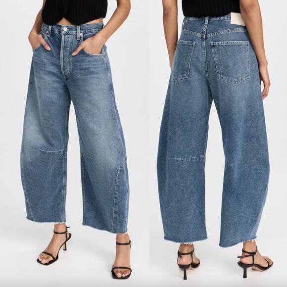 Citizens Of Humanity Denim - Citizens of Humanity | Horseshoe Wide Leg Barrel Jeans in First Class 32